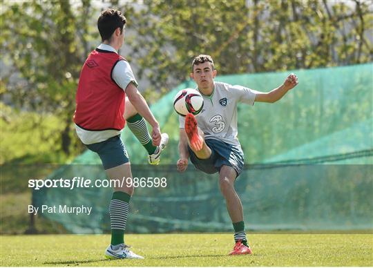 Republic of Ireland U17 Squad Training