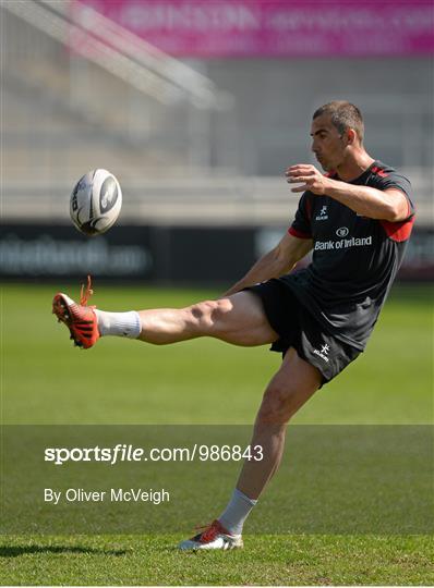 Ulster Rugby Captain's Run