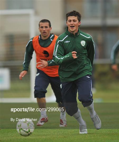 Republic of Ireland squad training