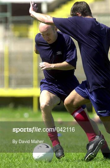 Shelbourne Squad Training in Macedonia