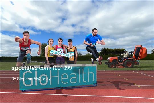 GloHealth Irish Schools Track and Field Championships Photocall
