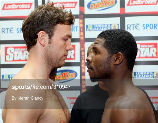 Ladbrokes.com - Lee v Gibbs Pre-fight weigh-in and Press Conference