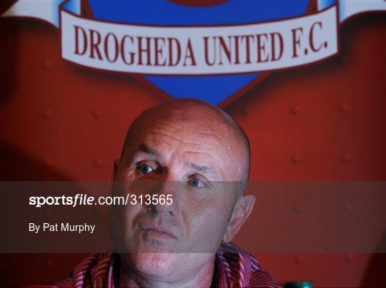 Drogheda United Press Conference