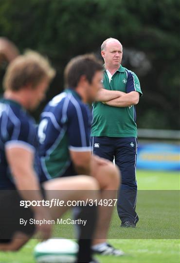 Ireland Rugby Squad Training