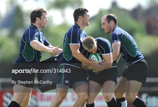 Ireland Rugby Squad Training