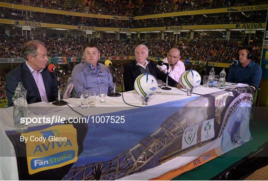 RTE 2FM Game On International Special - Live from the Aviva FanStudio