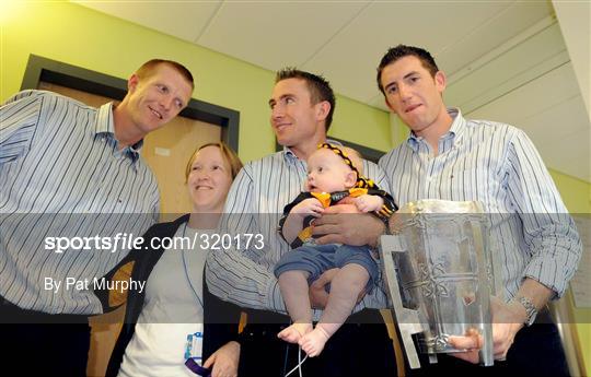 Kilkenny Team Visit Our Lady's Hospital for Sick Children Crumlin