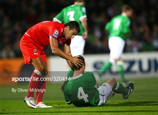 Northern Ireland v Czech Republic - 2010 World Cup Qualifier