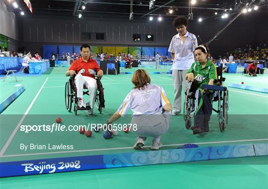 2008 Beijing Paralympic Games Boccia Sunday 7th Sportsfile