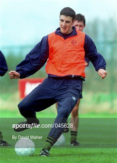 Republic of Ireland U18 Squad Training