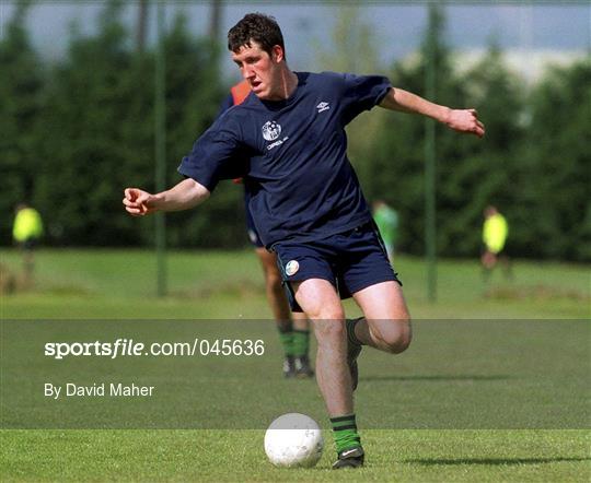 Republic of Ireland U18 Squad Training