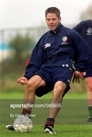 Republic of Ireland U18 Squad Training