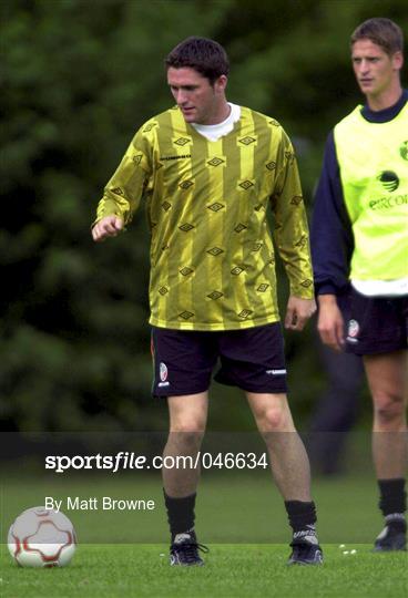 Republic of Ireland Squad Training and Press Conference