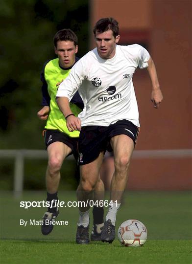 Republic of Ireland Squad Training and Press Conference