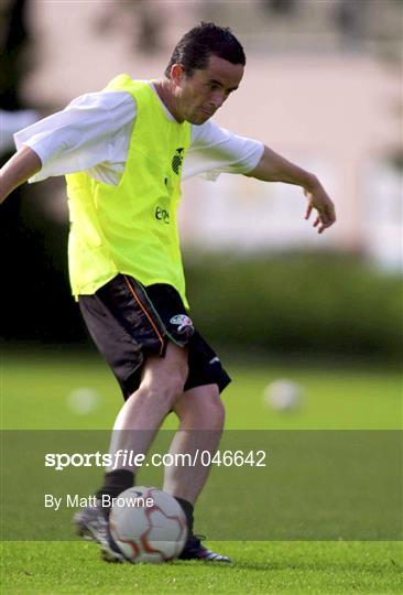 Republic of Ireland Squad Training and Press Conference