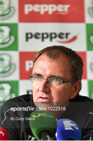 Shamrock Rovers Press Conference