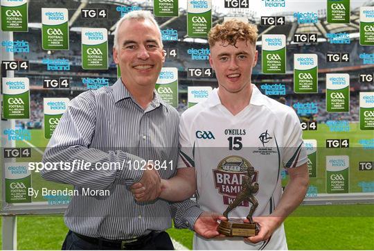 Electric Ireland Man of the Match at Kildare v Longford - Electric Ireland Leinster GAA Football Minor Championship Final