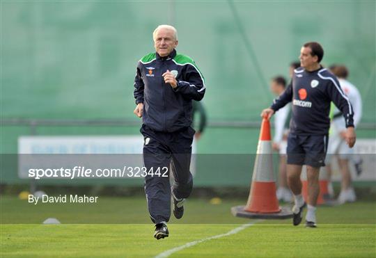 Republic of Ireland Squad Training