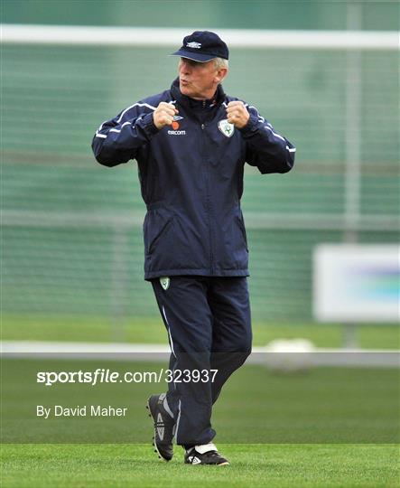 Republic of Ireland Squad Training