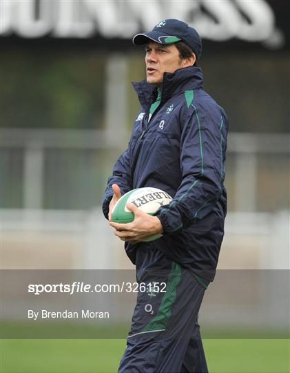 Ireland Rugby Squad Training - Monday 3rd Nov