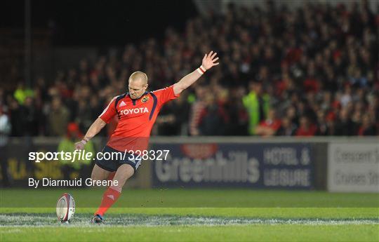 Munster v New Zealand  - Zurich Challenge Match