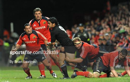 Munster v New Zealand  - Zurich Challenge Match