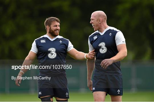 Ireland Rugby Squad Training