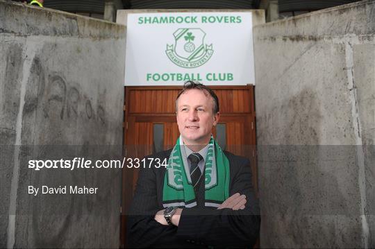 Shamrock Rovers introduce new manager - Michael O'Neill