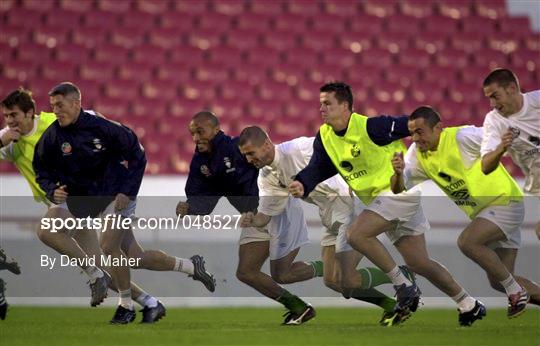 Republic of Ireland Squad Training