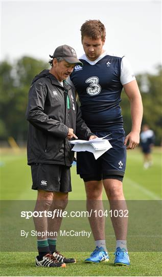 Ireland Rugby Squad Training