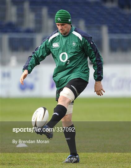 Ireland Rugby Squad Training - Wednesday