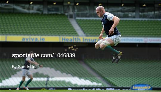 Ireland Rugby Squad Captain's Run