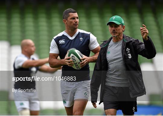 Ireland Rugby Squad Captain's Run