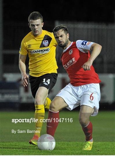 St Patrick's Athletic v Derry City - SSE Airtricity League Premier Division