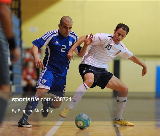 Cyprus v England - UEFA Futsal Championship 2010 Qualifying Tournament