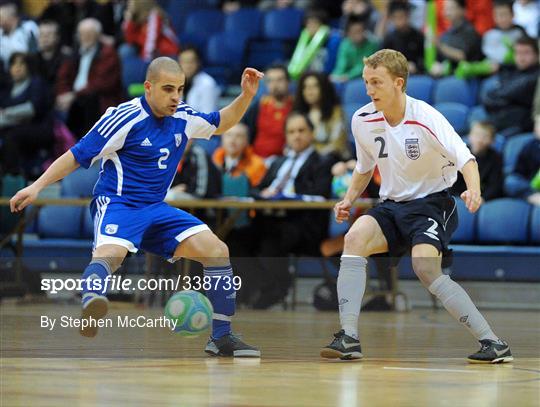 Cyprus v England - UEFA Futsal Championship 2010 Qualifying Tournament
