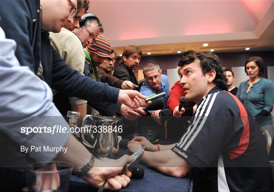 2008 Cork Squad Meeting with Cork Clubs