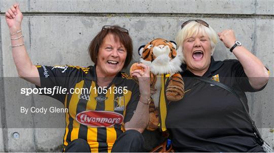 Supporters at GAA Hurling All-Ireland Minor and Senior Finals