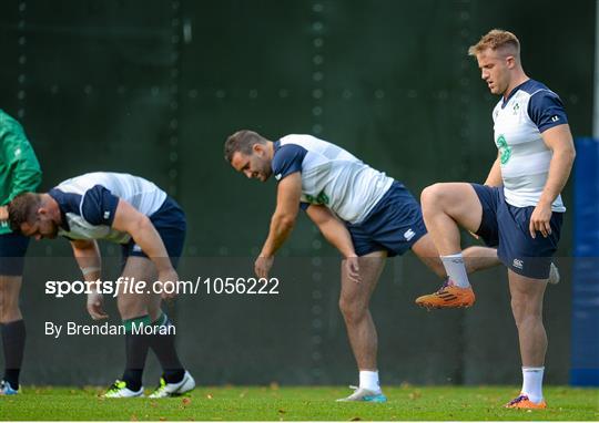 Ireland Rugby Squad Training - 2015 Rugby World Cup