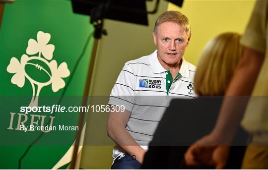 Ireland Rugby Press Conference - 2015 Rugby World Cup