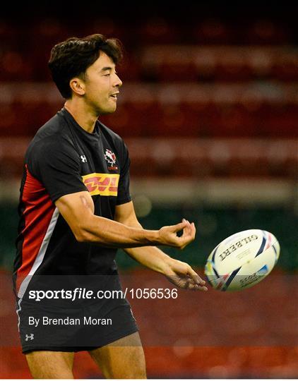 Canada Rugby Squad Captain's Run - 2015 Rugby World Cup