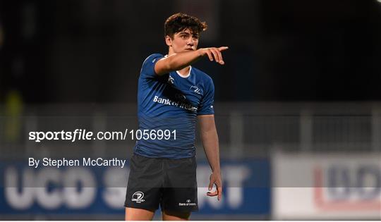 Leinster v Ulster - U20 Interprovincial Rugby Championship Round 3