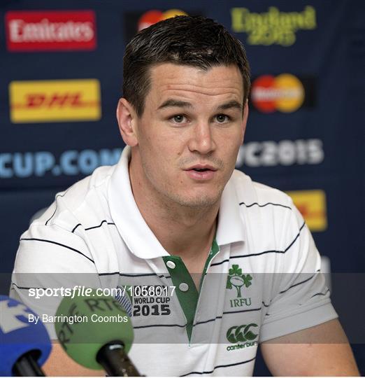 Ireland Rugby Press Conference - 2015 Rugby World Cup