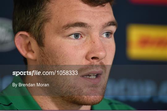 Ireland Rugby Press Conference - 2015 Rugby World Cup