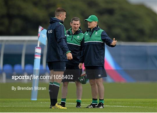 Ireland Rugby Squad Training - 2015 Rugby World Cup