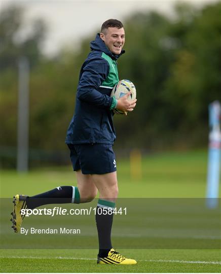 Ireland Rugby Squad Training - 2015 Rugby World Cup