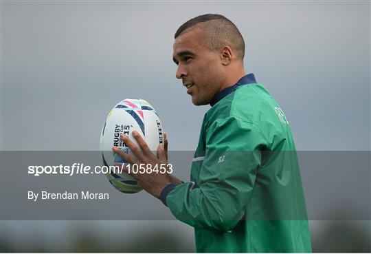 Ireland Rugby Squad Training - 2015 Rugby World Cup