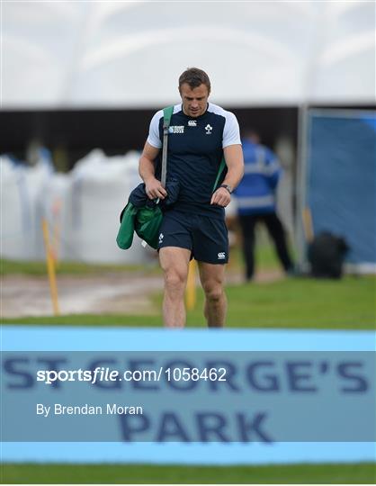 Ireland Rugby Squad Training - 2015 Rugby World Cup