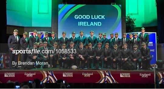 Ireland Welcome Ceremony - 2015 Rugby World Cup