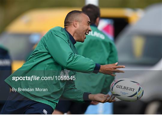 Ireland Rugby Squad Training - 2015 Rugby World Cup